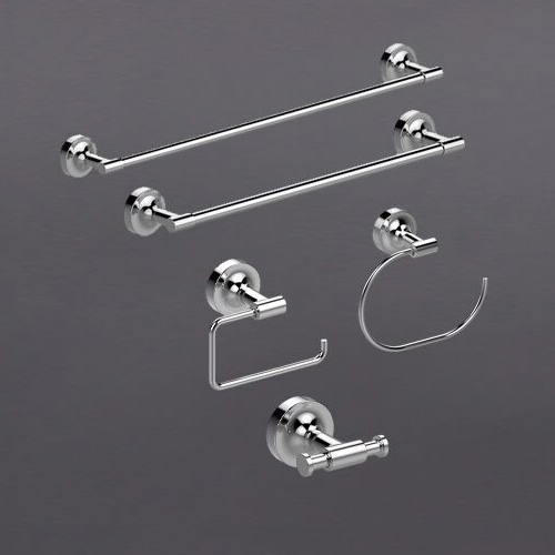 Kit accesorii pentru baie cromat