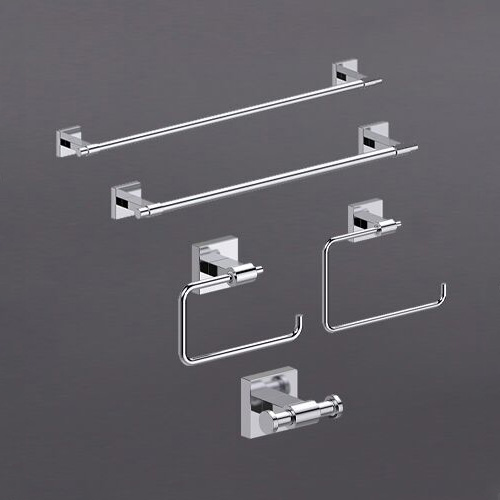 Piese de turnare metalice cromate pentru accesorii de baie